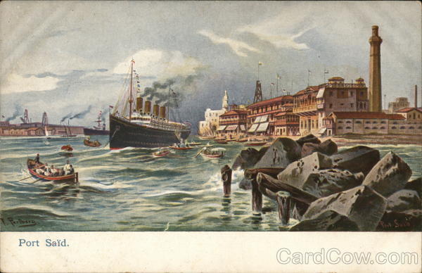 Port Said Egypt Africa