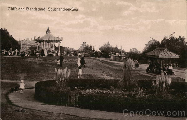 Cliffs and Bandstand Southend-on-Sea England