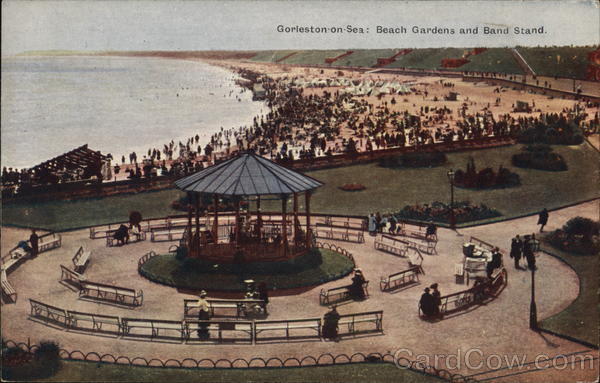 Beach Gardens and Band Stand Gorleston-on-Sea England