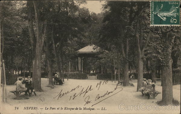 Park and Bandstand Nevers France