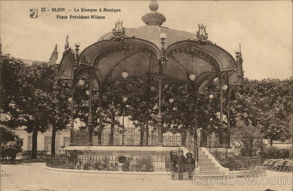 Place President-Wilson - Band Stand Dijon France