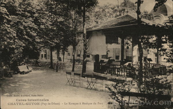 Band Stand in the Park Chatel-Guyon France