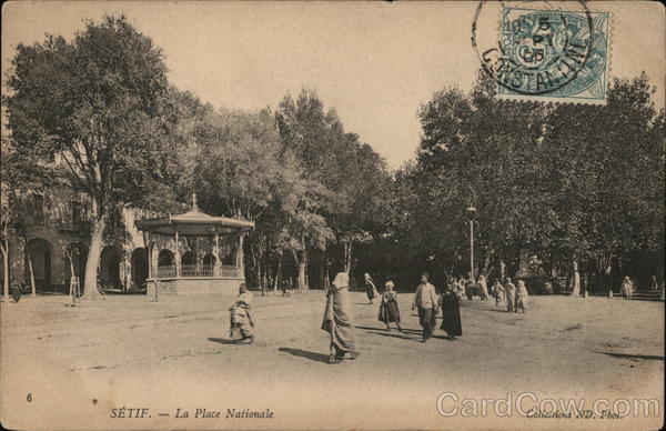 La Place Nationale Setif Algeria Africa