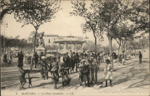 La Place Gambetta Mascara Algeria Africa