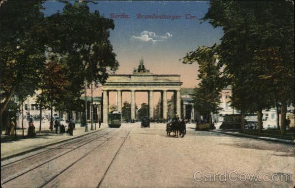 Brandenburger Tor Berlin Germany
