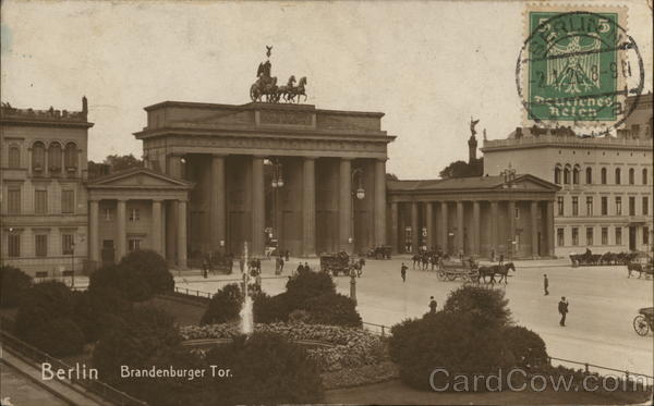 Brandenburg Gate Berlin Germany