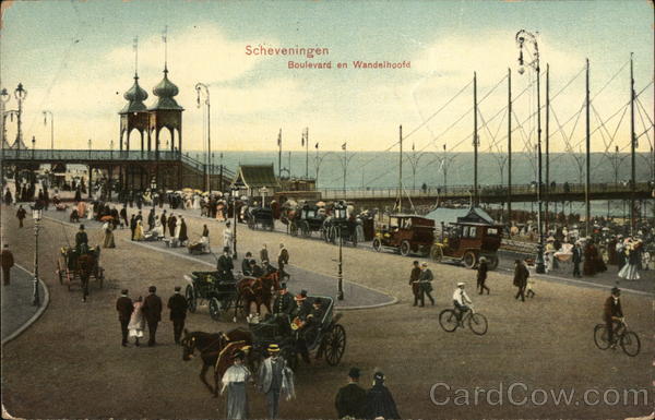 Boulevard en Wandelhoofd Scheveningen Netherlands