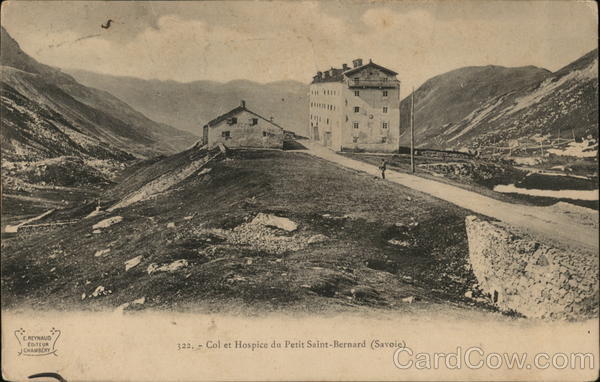 Pass of the Saint Bernard Savoie Switzerland