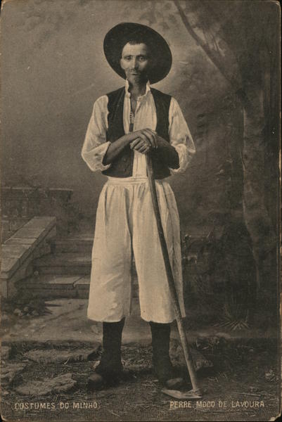 Costumes do Minho - Perre Moço de Lavoura