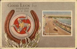 Good Luck from Douglas Isle of Man Postcard Postcard