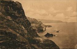 View of sea Postcard