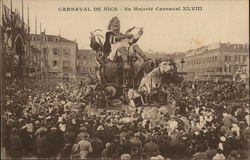 Nice Carnival France Postcard Postcard