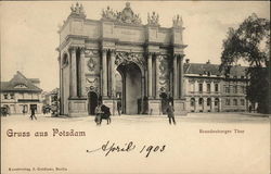 Brandenburger Tor Berlin, Germany Postcard Postcard