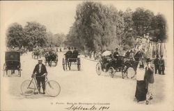 Bois de Boulogne - La Cascade Paris, France Postcard Postcard