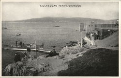 Kilcreggan Ferry Gourock, Scotland Postcard Postcard