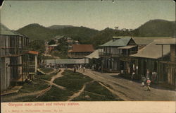 Main Street and Railway Station Main Street and Railway Station