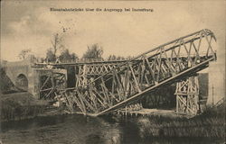 Railroad bridge over the Angerapp Railroad bridge over the Angerapp