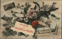 Greetings from Chalons-sur-Marne France Postcard Postcard
