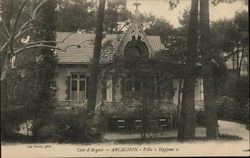 Villa Hyppone Arcachon, France Postcard Postcard