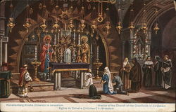 Church of the Crucifixion - Interior Postcard