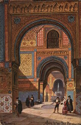 Alhambra Palace - Sala de las Dos Hermanas Alhambra Palace - Sala de las Dos Hermanas