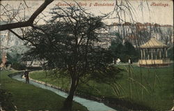 Alexandra Park & Bandstand Hastings, England Sussex Postcard Postcard