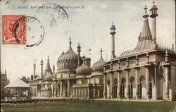 The Pavilion Brighton, England Sussex Postcard Postcard