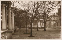 Bandstand Southport, England Lancashire Postcard Postcard