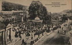 Marienbad Colonnade Czechoslovakia Eastern Europe Postcard Postcard