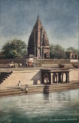 Temple of Ramnagar Benares, India Postcard Postcard