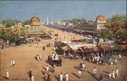 Street Scene Jeypore, India Postcard Postcard