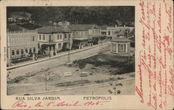 Rua Silva Jardim Petropolis, Brazil Postcard Postcard