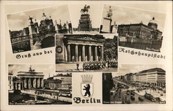 Greetings from Berlin Germany Postcard Postcard