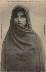 afrique Occidentale - Femme Maure Arab Postcard Postcard