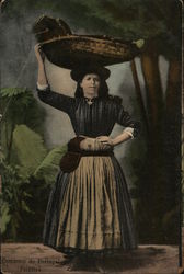 Costumes of Portugal - Peixeira Postcard Postcard Postcard