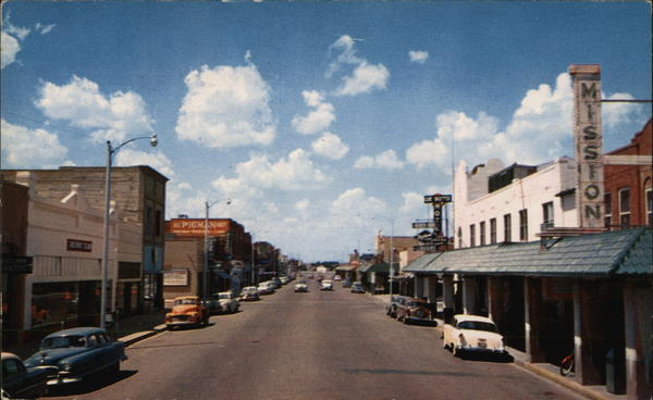 Main Street Dalhart Texas