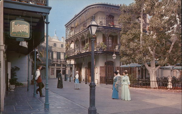 New Orleans Square Disney
