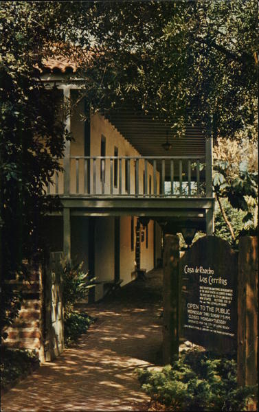 La Casa Del Rancho Los Cerritos Long Beach California