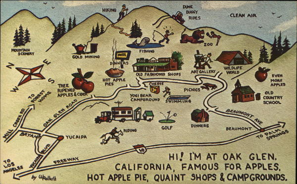 Hi! I'm at Oak Glen, California Hi! I'm at Oak Glen, California