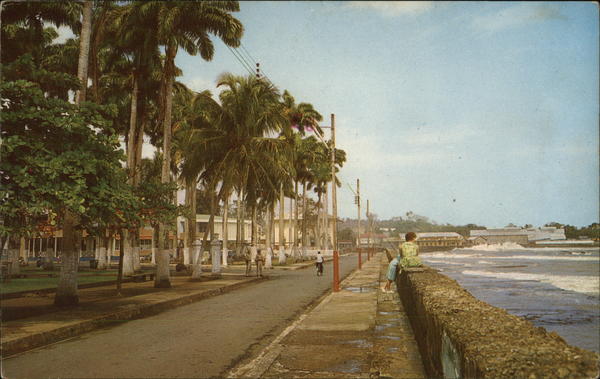 Street Scene Puerto Limón Puerto Rico