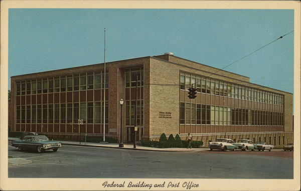 Federal Building and Post Office Jamestown New York