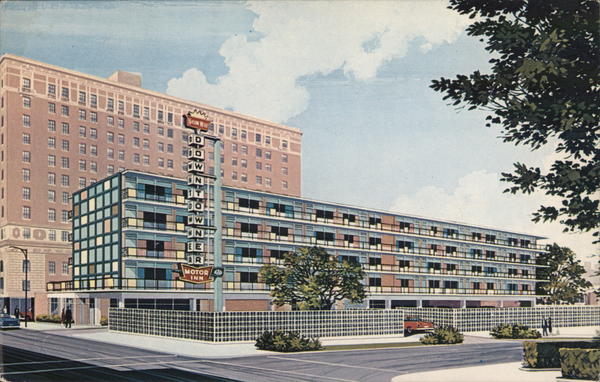 Downtowner Motor Inn Charlotte North Carolina