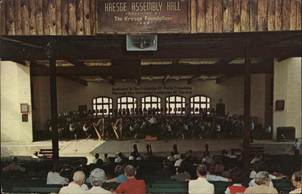 Kresge Assembly Hall Interlochen Michigan
