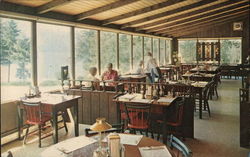 Lake Quinault Lodge Dining Room Washington Postcard Postcard Postcard