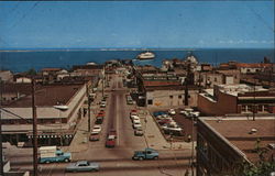 Bird's Eye View Port Angeles, WA Postcard Postcard Postcard