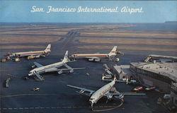 San Francisco International Airport California Postcard Postcard Postcard