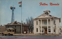 Churchill County Court House Postcard