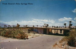 Frank Sinatra's Home Palm Springs, CA Postcard Postcard Postcard