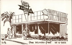 Jones Liquors Long Beach, CA Postcard Postcard Postcard
