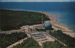 Big Rock Point Nuclear Power Plant Postcard